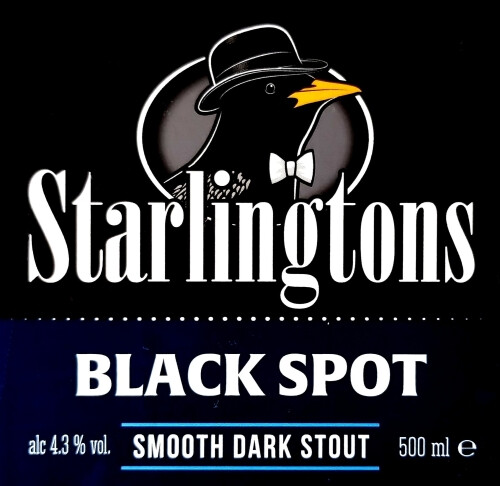 Hobsons Brewery Starlingtons Black Spot