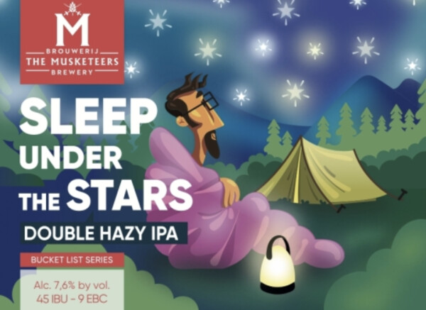 Brouwerij The Musketeers Sleep Under The Stars