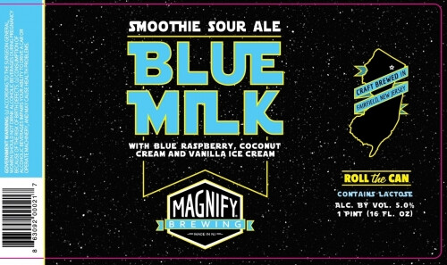 Magnify Brewing Company Blue Milk