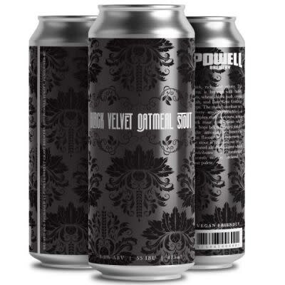 Powell Brewery Black Velvet Oatmeal Stout