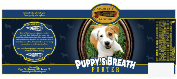 Cigar City Brewing Puppy's Breath Robust Porter