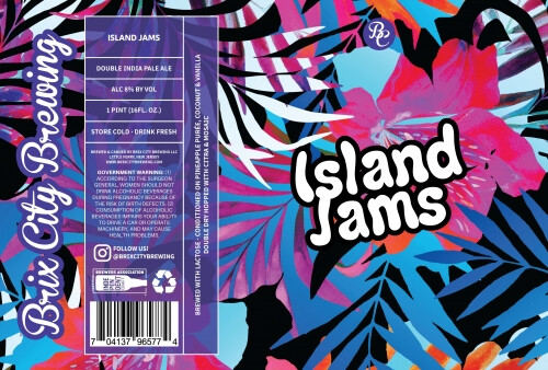 Brix City Brewing Island Jams
