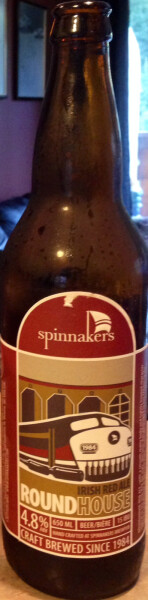 Spinnakers Brewpub Roundhouse Red