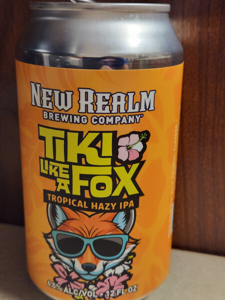 New Realm Brewing Tiki Like A Fox