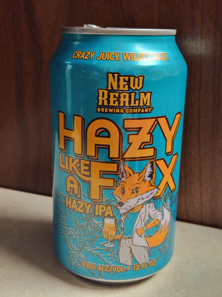 New Realm Brewing Hazy Like a Fox