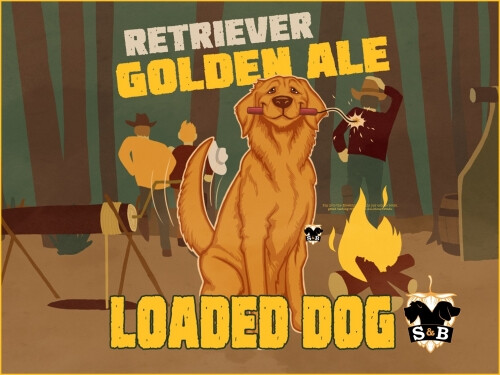 Schnauzer & Beagle Brewery Loaded Dog