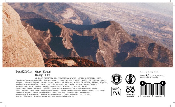 DosKiwis Brewing Co. Gap Year