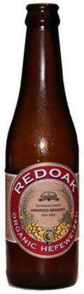 Redoak Boutique Beer Cafe Organic Hefeweizen