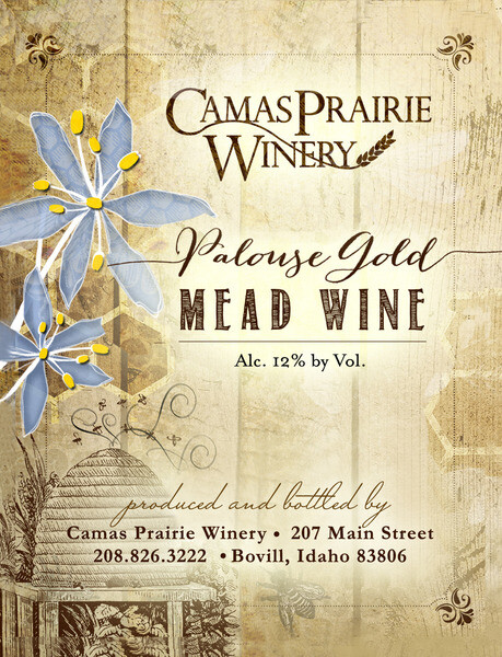 Camas Prairie Winery Palouse Gold Mead