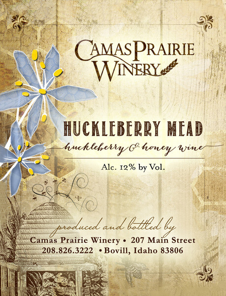 Camas Prairie Winery Huckleberry Mead