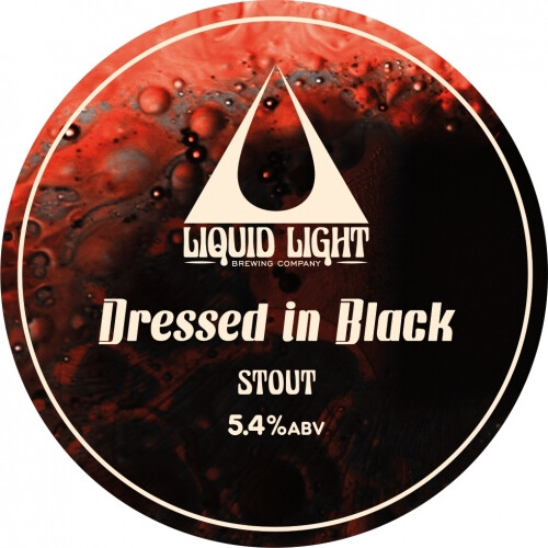 Liquid Light Brewing Company Dressed In Black