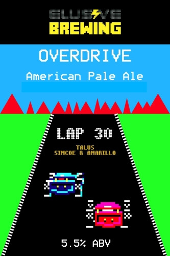 Elusive Brewing Overdrive Lap 30: Talus, Simcoe and Amarillo