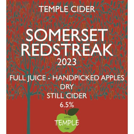 Temple Cider Somerset Redstreak 2023