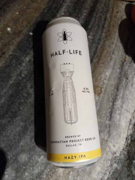 Manhattan Project Beer Company Half-Life