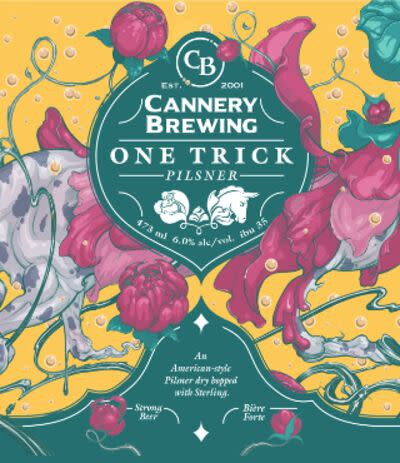 Cannery Brewing One Trick Pilsner