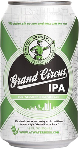 Atwater Brewery Grand Circus IPA