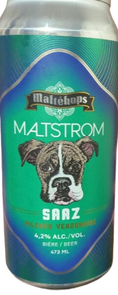 Brasserie Artisanale Maltstrom Saaz - Pilsner Verdunoise