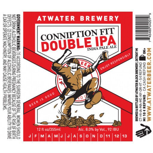 Atwater Brewery Conniption Fit
