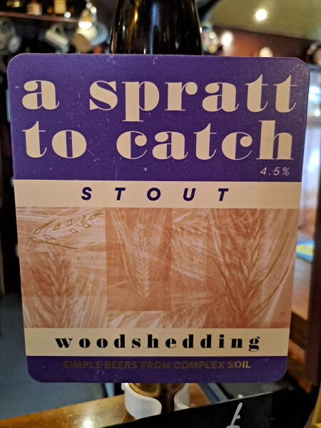 Woodshedding Brewery A Sprat to Catch