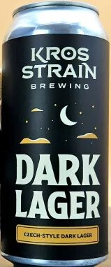Kros Strain Brewing Dark Lager