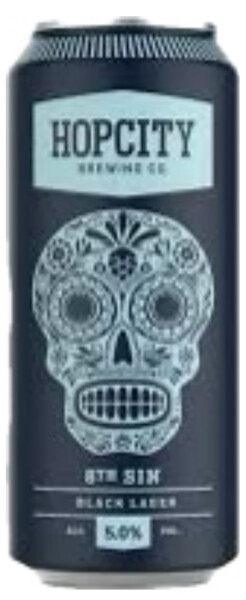 Hop City Brewing Company 8th Sin Black Lager