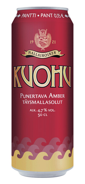 Mallaskoski Kuohu Punertava amber