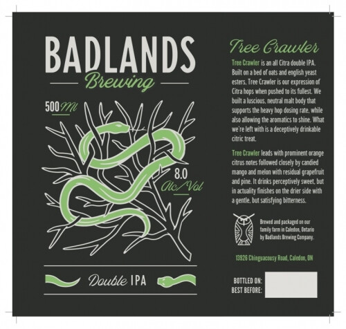 Badlands Brewing Company Tree Crawler
