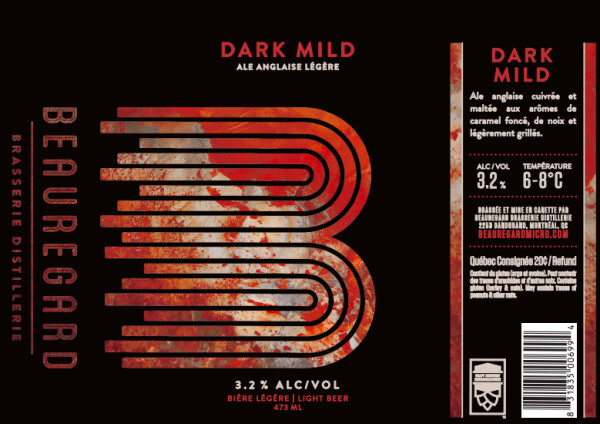 Beauregard - Brasserie Distillerie Dark Mild