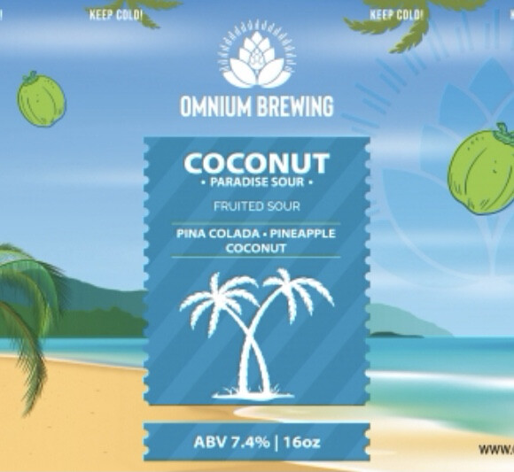Omnium Brewing Coconut Paradise Sour