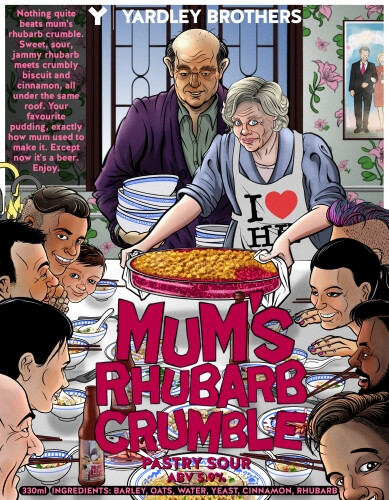 Yardley Brothers Brewing Mum's Rhubarb Crumble