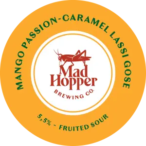 Mad Hopper Brewing Co. Mango Passion-Caramel Lassi Gose