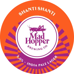 Mad Hopper Brewing Co. Shanti Shanti