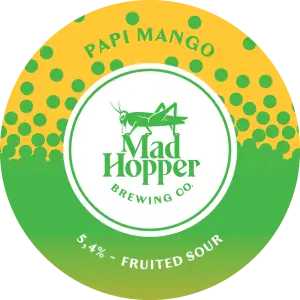 Mad Hopper Brewing Co. Papi Mango