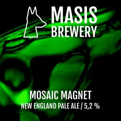 Masis Brewery Mosaic Magnet