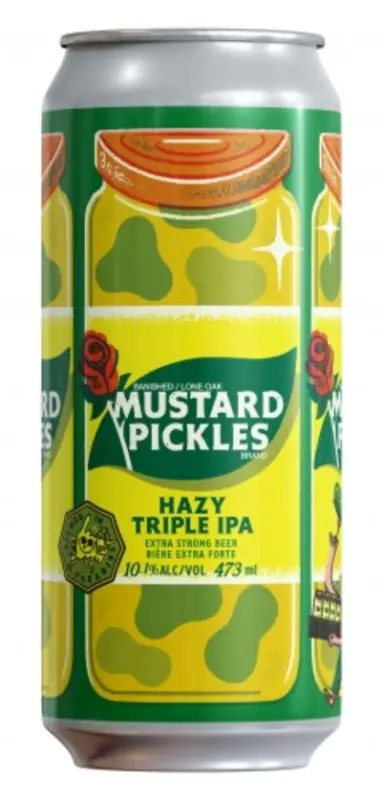 Banished Brewing Mustard Pickles
