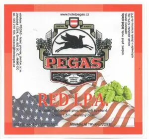 Minipivovar Pegas Red I.P.A.
