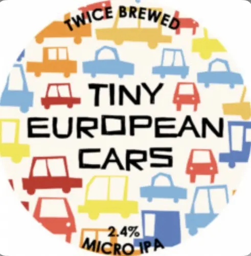 Twice Brewed Brew Co. Tiny European Cars