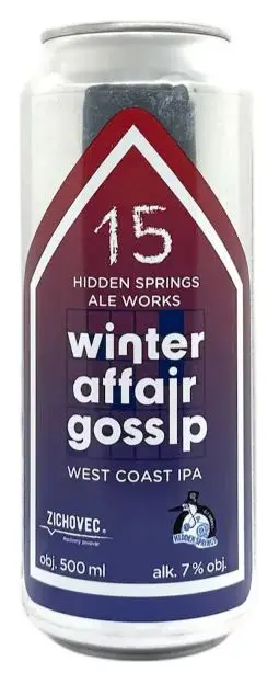Rodinný Pivovar Zichovec Winter Affair Gossip: Hidden Springs Ale Works 15