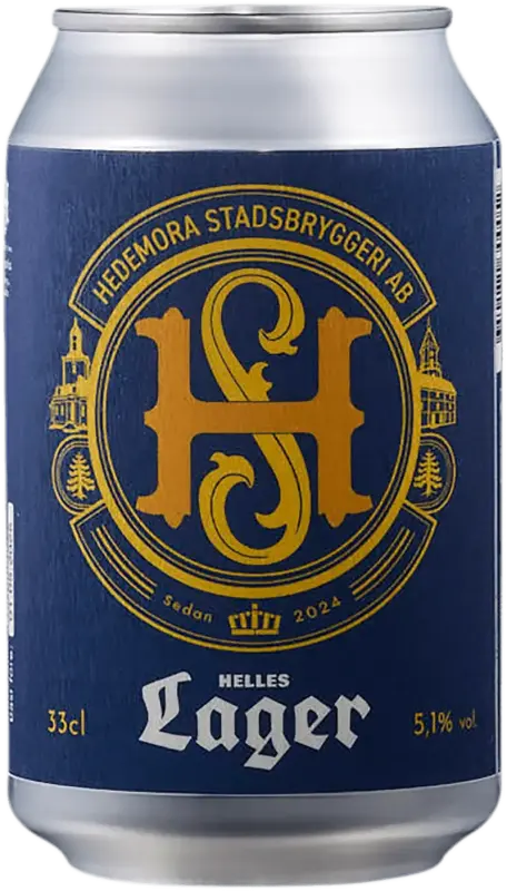 Hedemora Stadsbryggeri Helles Lager