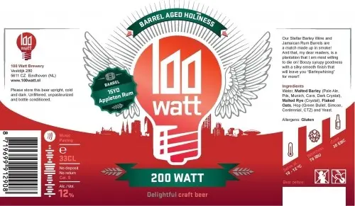 100 Watt 200 Watt - 15YO Appleton Rum BA
