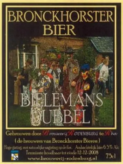 Bronckhorster Brewing Company Bielemans Dubbel