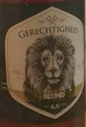Brouwerij Bjuster Gerechtigheid Blond