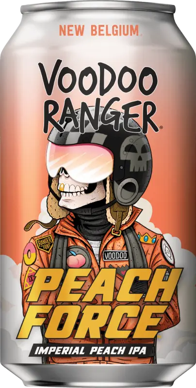New Belgium Brewing Company Voodoo Ranger Peach Force