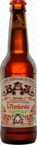 Brasserie Artisanale de Sabaudia (BAS) L'Ambrée BIO