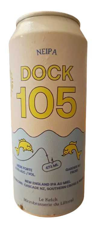Le Ketch - Microbrasserie du Littoral Dock 105 (Cascade NZ, Southern Cross & Rakau)