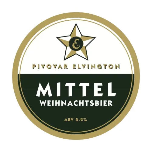 Elvington Pivovar Brewery Mittel Weihnachtsbier