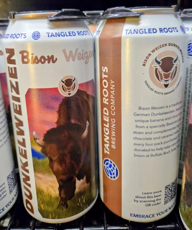 Tangled Roots Brewing Company Bison Weizen