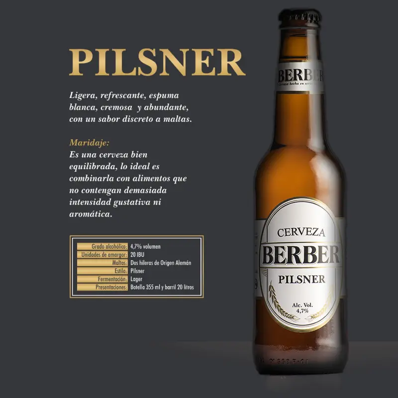 Cerveceria Berber Pilsner