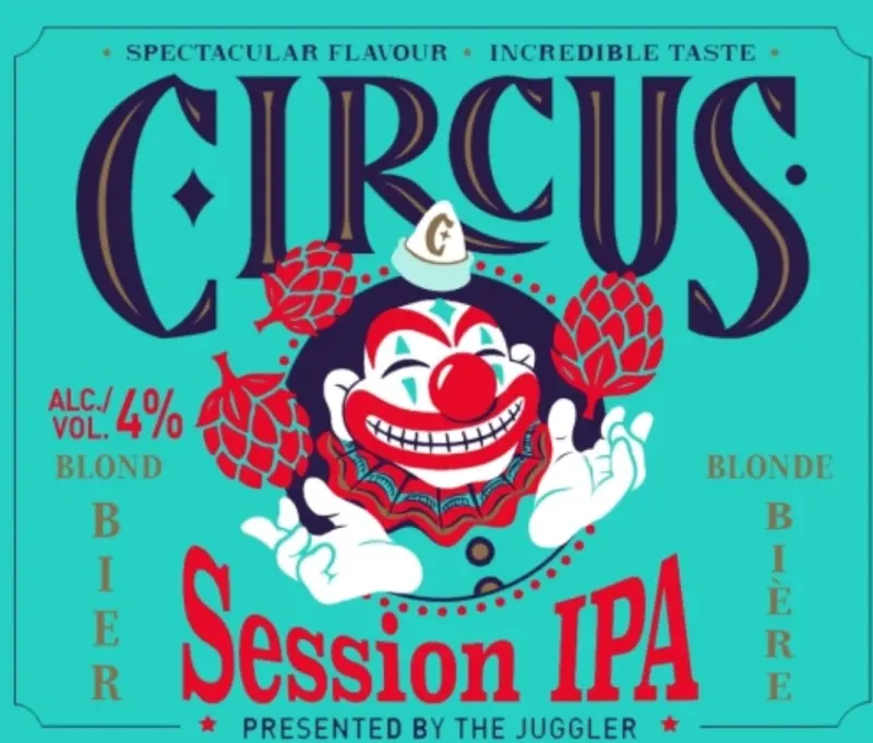 De Circus Brouwerij Circus Session IPA - Presented by the Juggler
