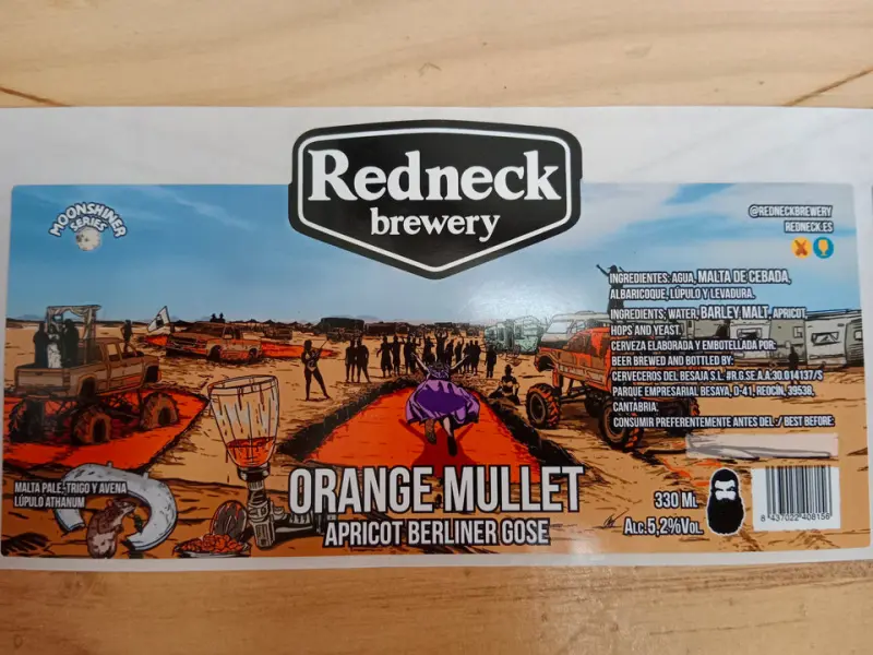 Redneck Brewery Orange Mullet